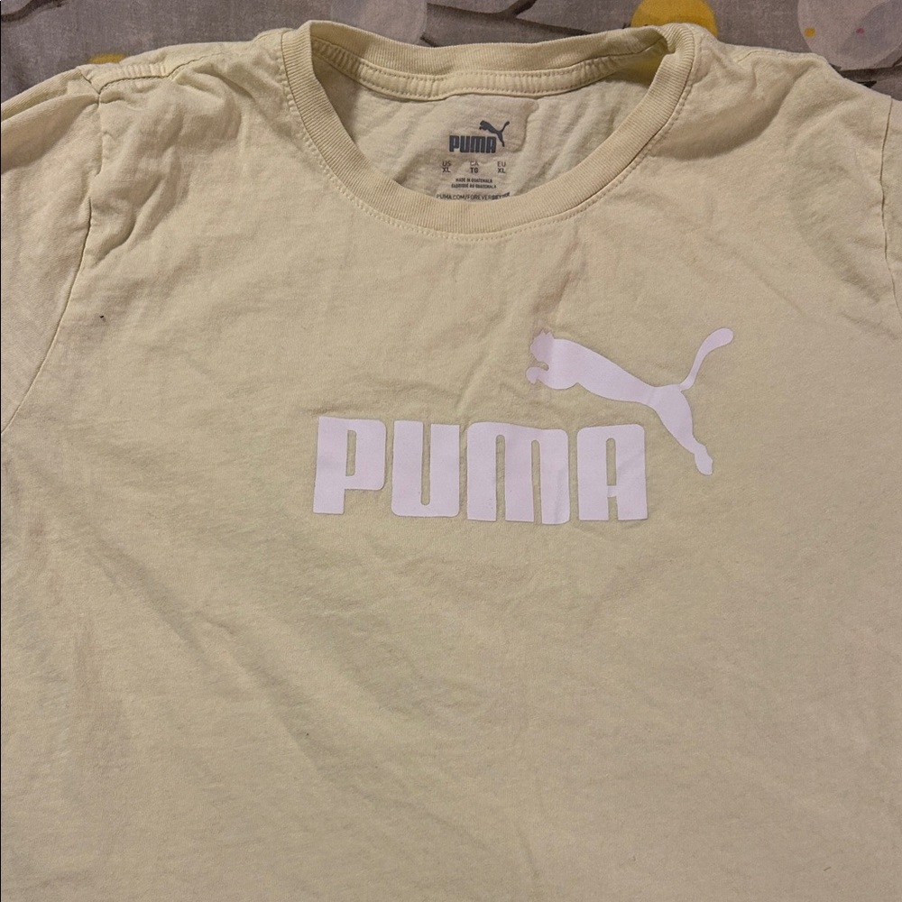 Puma Yellow T-Shirt